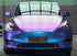 Mallcas™ Matte Auroral Blue Purple Vinyl Wrap (PET Liner)