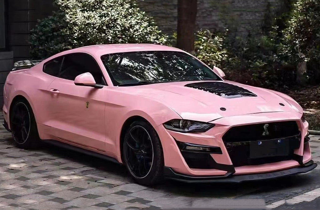 Mallcas™ Glossy Peach Pink Vinyl Wrap