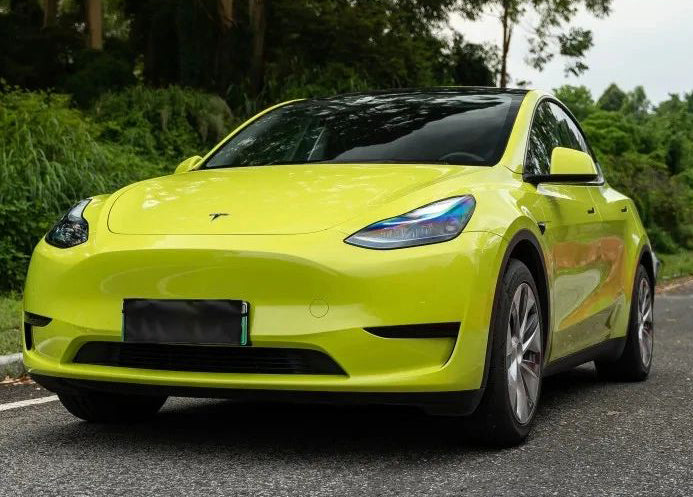 Mallcas™ Glossy St. Paulo Yellow Vinyl Wrap