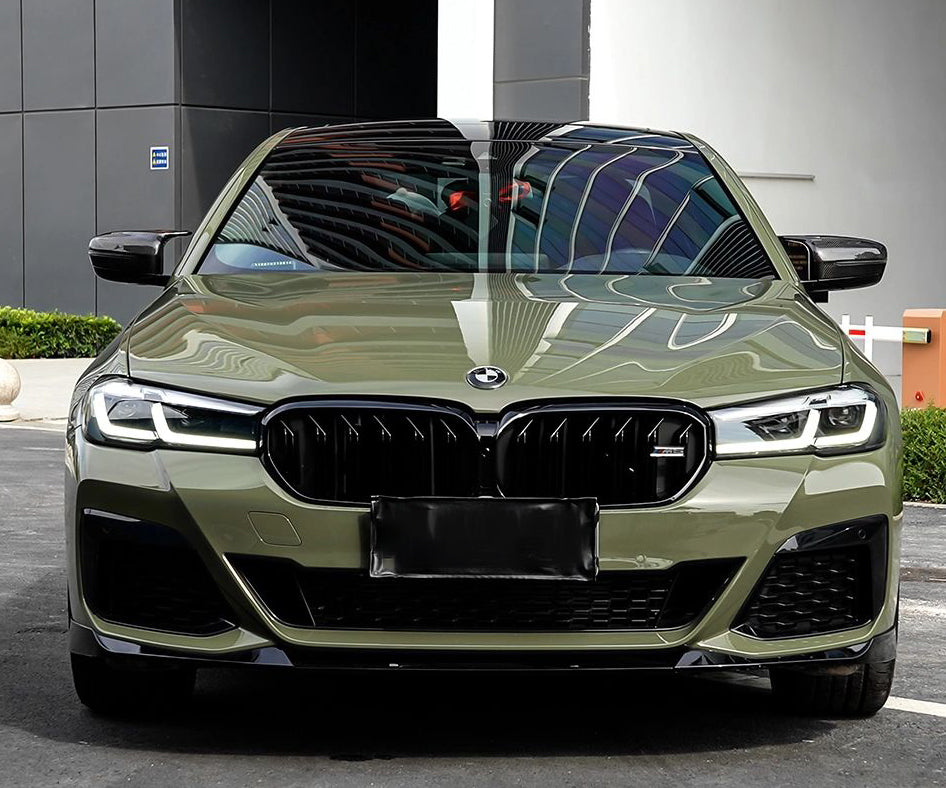 Mallcas™ Glossy Aurora Green Vinyl Wrap (PET Liner)