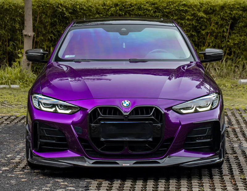 Mallcas™ Glossy Liquid Metallic Twilight Purple Vinyl Wrap (PET Liner)