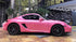 Mallcas™ Matte Pure Metal Princess Pink Vinyl Wrap (PET Liner)