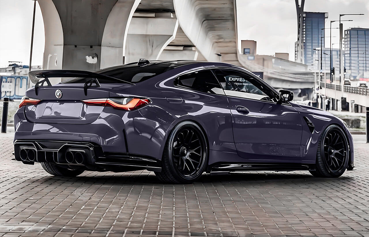 Mallcas™ Glossy Orchid Purple Vinyl Wrap (PET Liner)