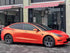 Mallcas™ Matte Diamond Gold Orange Vinyl Wrap