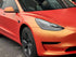 Mallcas™ Matte Diamond Gold Orange Vinyl Wrap