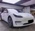 Mallcas™ Matte Diamond Gold White Vinyl Wrap (PET Liner)