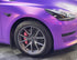 Mallcas™ Matte Diamond Purple Gold Vinyl Wrap