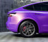 Mallcas™ Matte Diamond Purple Gold Vinyl Wrap
