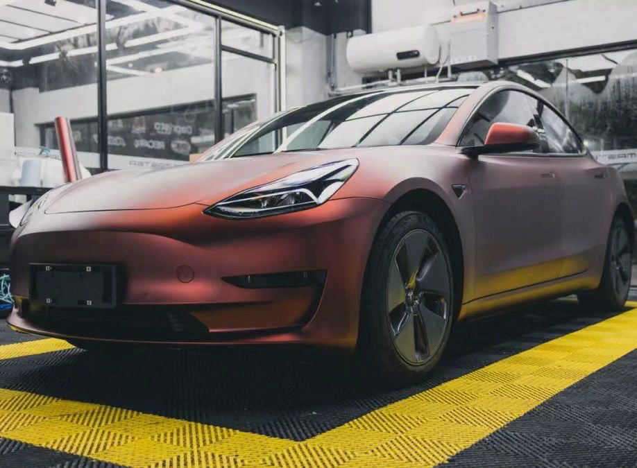 Mallcas™ Ultra Matte Wine Red Vinyl Wrap