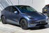 Mallcas™ Matte Pure Metal Storm Blue Vinyl Wrap (PET Liner)