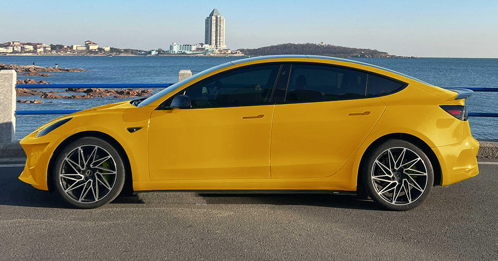 Mallcas™ TPU ColorPPF Gloss Metallic Volcanic Yellow