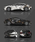 Mallcas™ Marble Black to White Custom Printed Vinyl Wrap