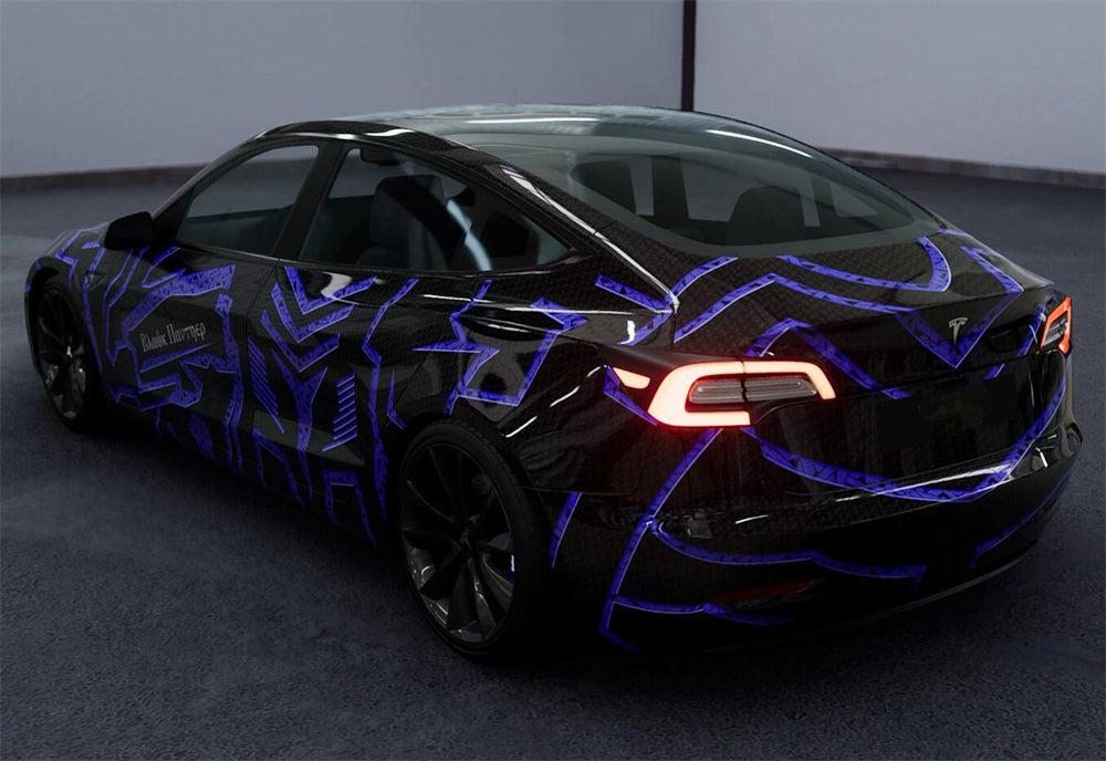 Mallcas™ Black Panther Custom Printed Vinyl Wrap