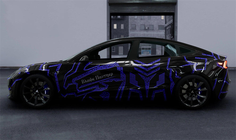 Mallcas™ Black Panther Custom Printed Vinyl Wrap