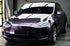 Mallcas™ Glossy Metallic Violet Grey Vinyl Wrap (PET Liner)