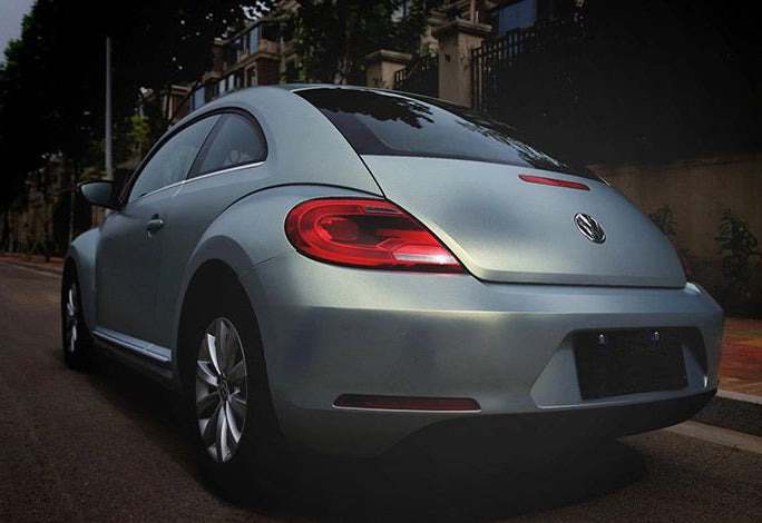 Mallcas™ Matte Diamond Grey Gold Vinyl Wrap