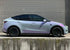 Mallcas™ Glossy Candy Metallic Gray Purple Vinyl Wrap (PET Liner)