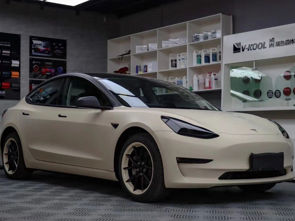 Mallcas™ Super Matte Khaki Milan Vinyl Wrap