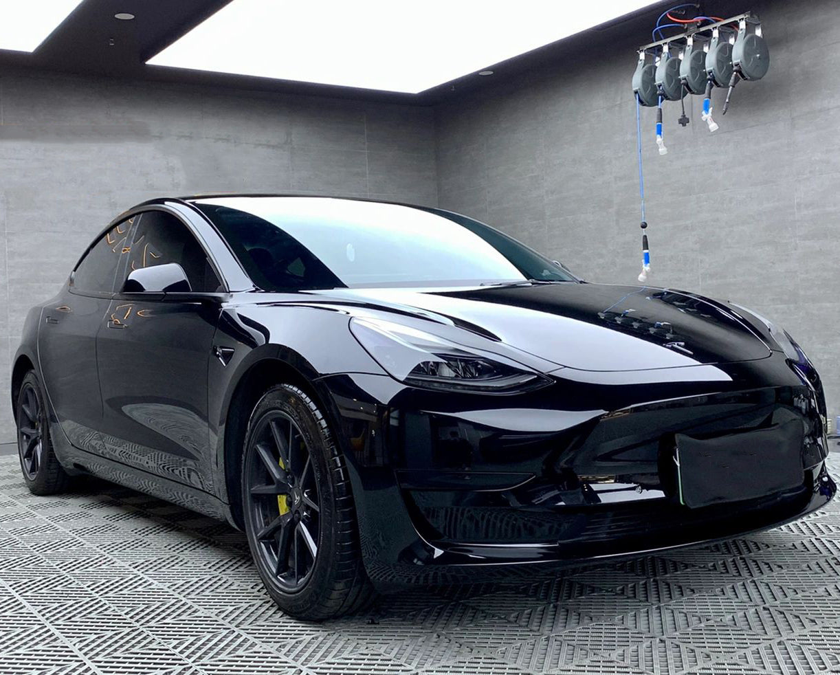 Mallcas™ Glossy Black Vinyl Wrap