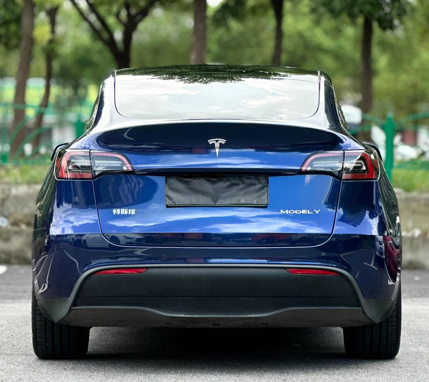 Mallcas™ Glossy Metallic Navarre Blue Vinyl Wrap (PET Liner)