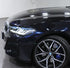 Mallcas™ Glossy Metallic Spar Blue Black Vinyl Wrap (PET Liner)