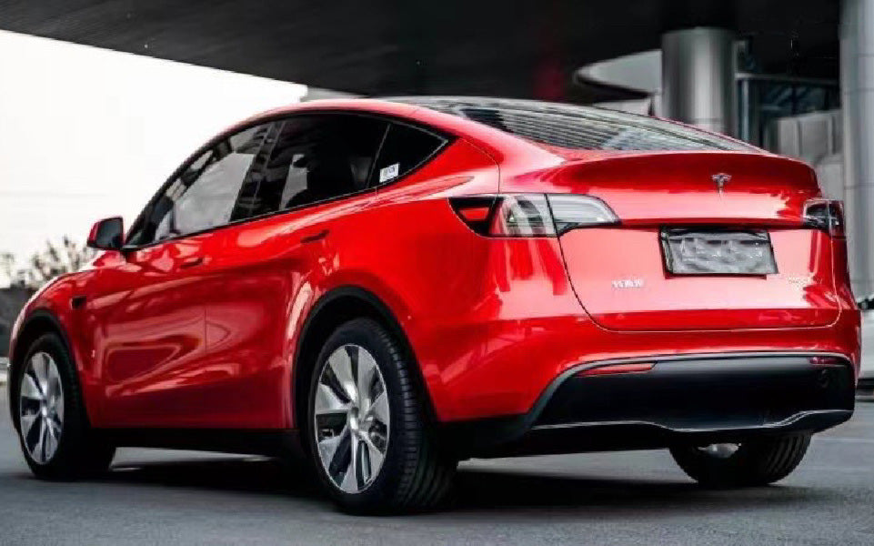 Mallcas™ Glossy Metallic Vampire Red Vinyl Wrap (PET Liner)