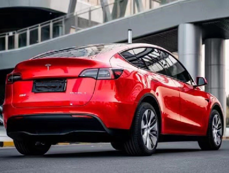 Mallcas™ Glossy Metallic Vampire Red Vinyl Wrap (PET Liner)