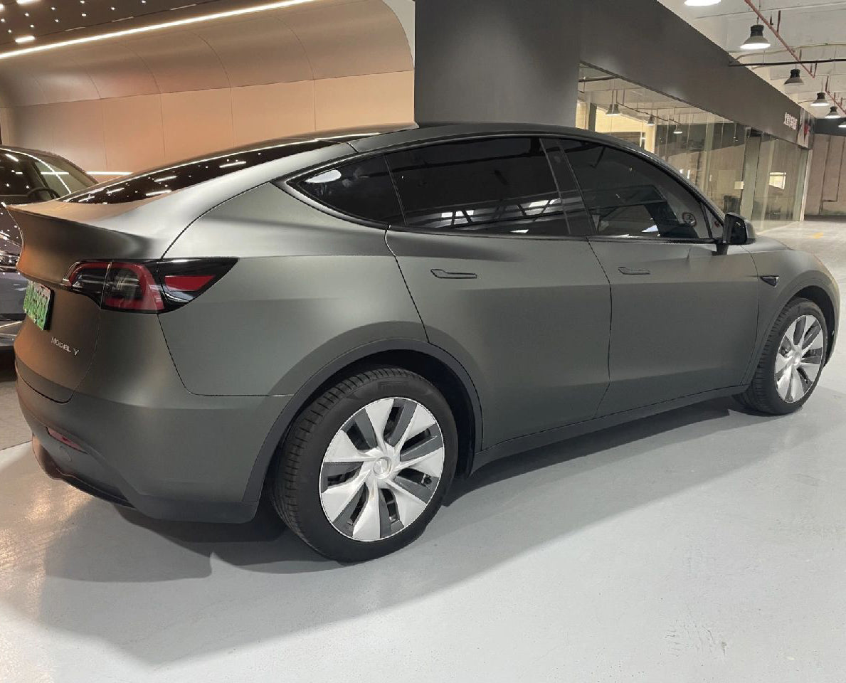 Mallcas™ Ultra Matte Mystical Green Vinyl Wrap (PET Liner)