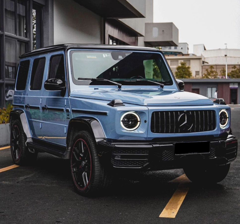 Mallcas™ Glossy China Blue Vinyl Wrap (PET Liner)