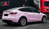 Mallcas™ Glossy Malus Spectabilis Pink Vinyl Wrap (PET Liner)