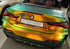 Mallcas™ Matte Rainbow Chrome Green Vinyl Wrap (PET Liner)