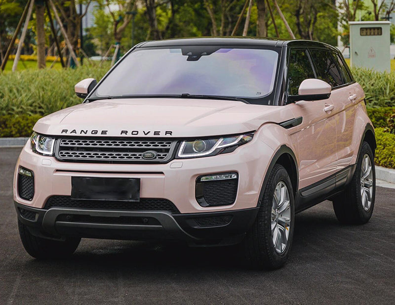 Mallcas™ Ultra Gloss Pearl Peach Pink Vinyl Wrap (PET Liner)