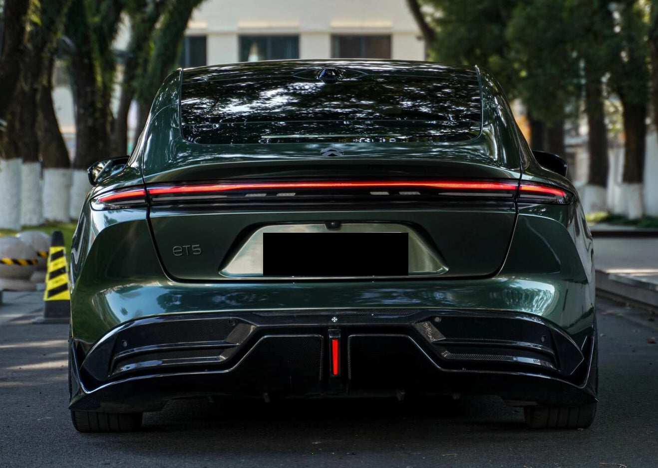 Mallcas™ Glossy Metallic Porsche Oak Green Vinyl Wrap (PET Liner)