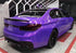 Mallcas™ Glossy Magic Gold Purple Vinyl Wrap (PET Liner)