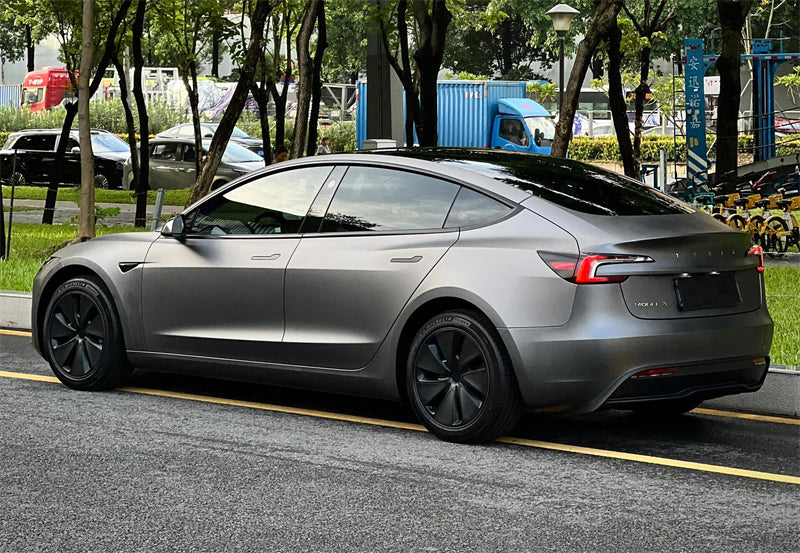 Mallcas™ Matte AMG Mountain Grey Vinyl Wrap (PET Liner)