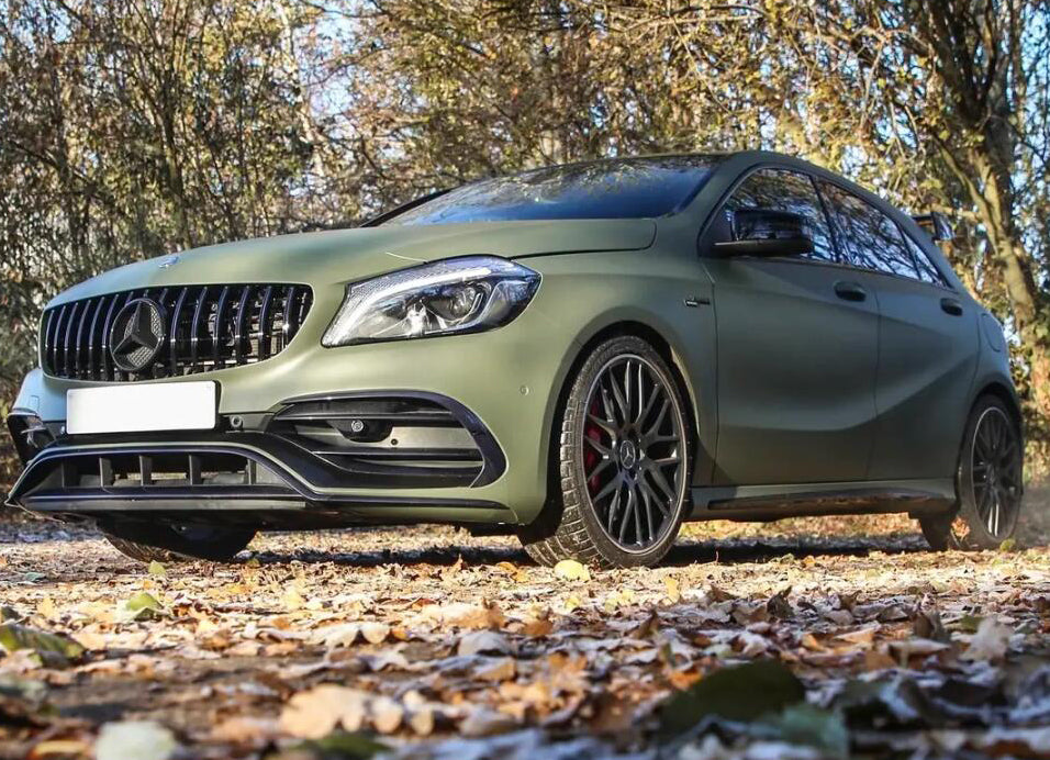 Mallcas™ Super Matte Army Green Vinyl Wrap (PET Liner)
