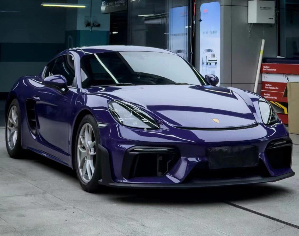 Mallcas™ Glossy Violet Vinyl Wrap (PET Liner)