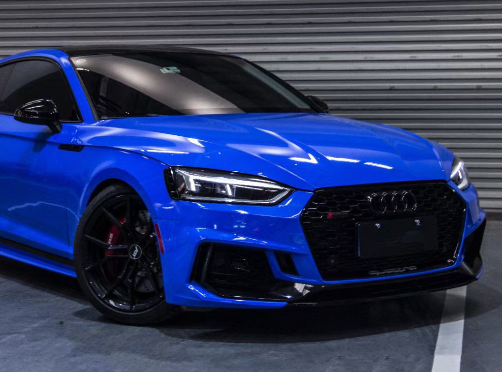 Mallcas™ Glossy Gemstone Blue Vinyl Wrap (PET Liner)