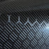 Mallcas™ Satin Honeycomb Black Carbon Fiber Vinyl Wrap (PET Liner)