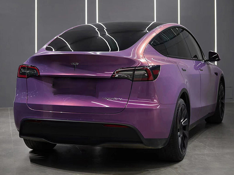 Mallcas™ Glossy Sky Vast Purple Vinyl Wrap (PET Liner)