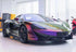 Mallcas™ Glossy Magic Colored Purple Vinyl Wrap (PET Liner)