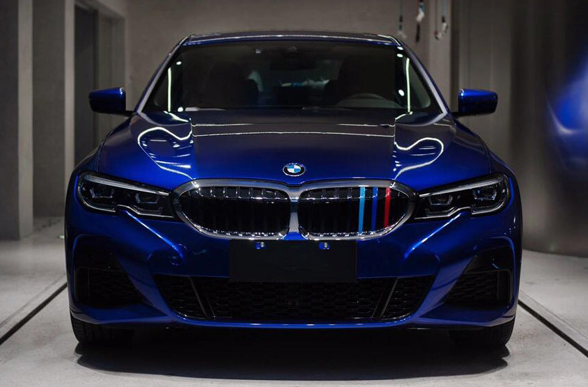 Mallcas™ Glossy Metallic Blueberry Vinyl Wrap (PET Liner)