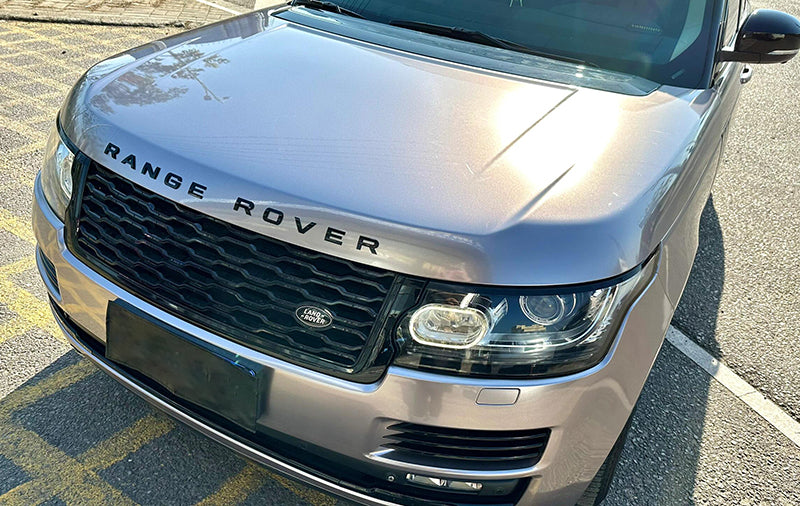 Mallcas™ Glossy Metallic Combat Grey Vinyl Wrap (PET Liner)