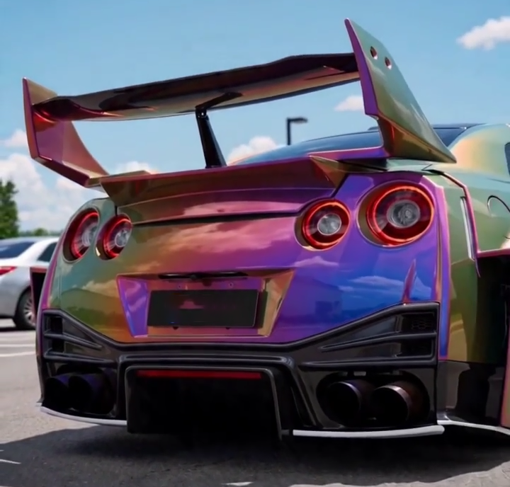 Mallcas™ TPU ColorPPF Gloss Splendid Flowing Hues (Hyper Color Shift)