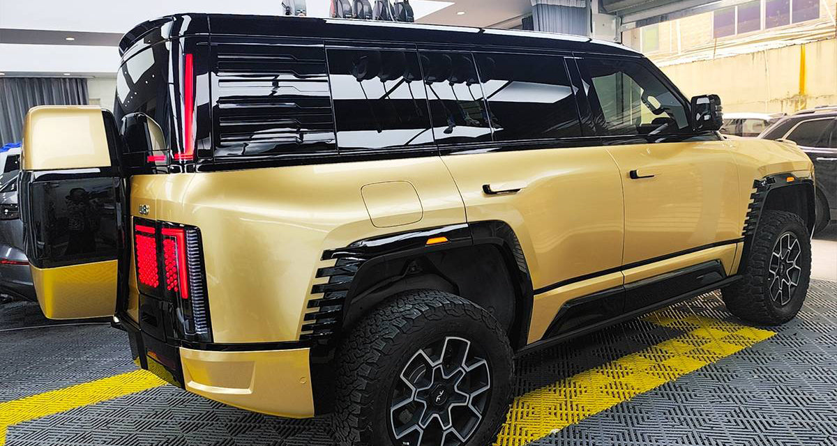 Mallcas™ TPU ColorPPF Gloss Metallic BMW Milano Gold