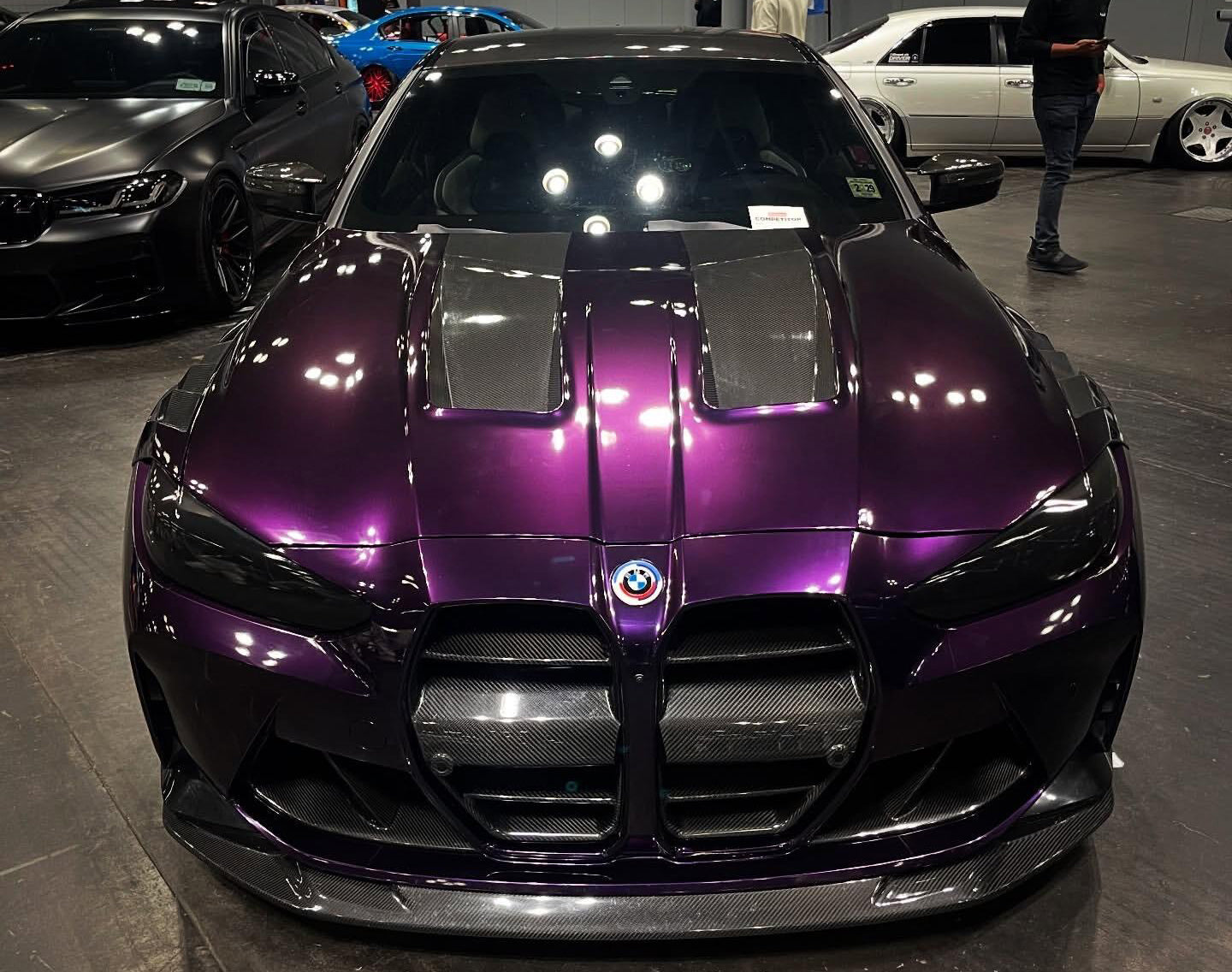 Mallcas™ TPU ColorPPF Super Bright Black Magic Purple