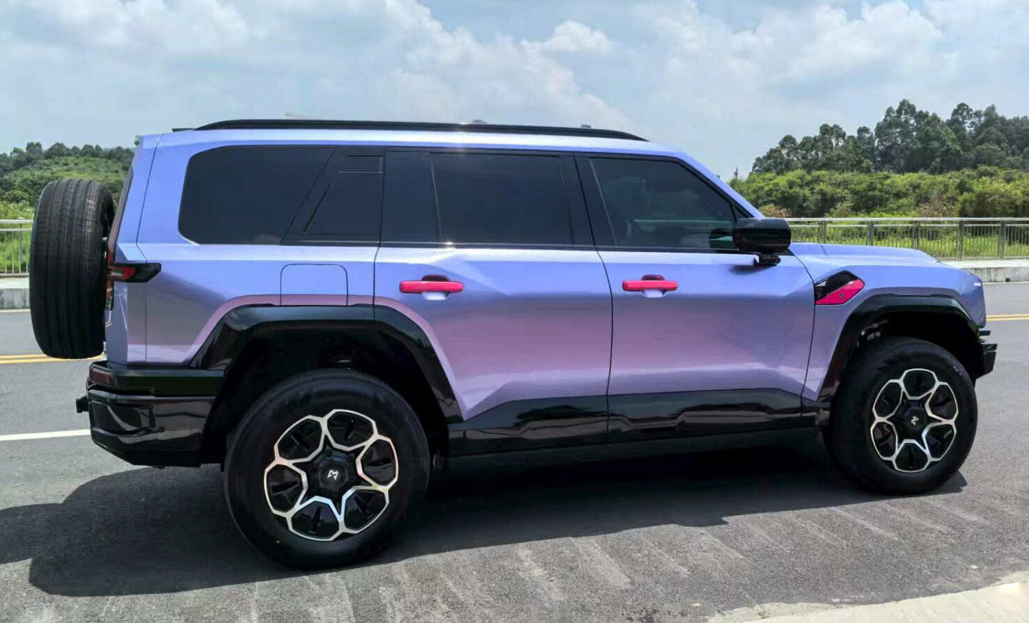 Mallcas™ TPU ColorPPF Gloss Metallic Rosemary Purple