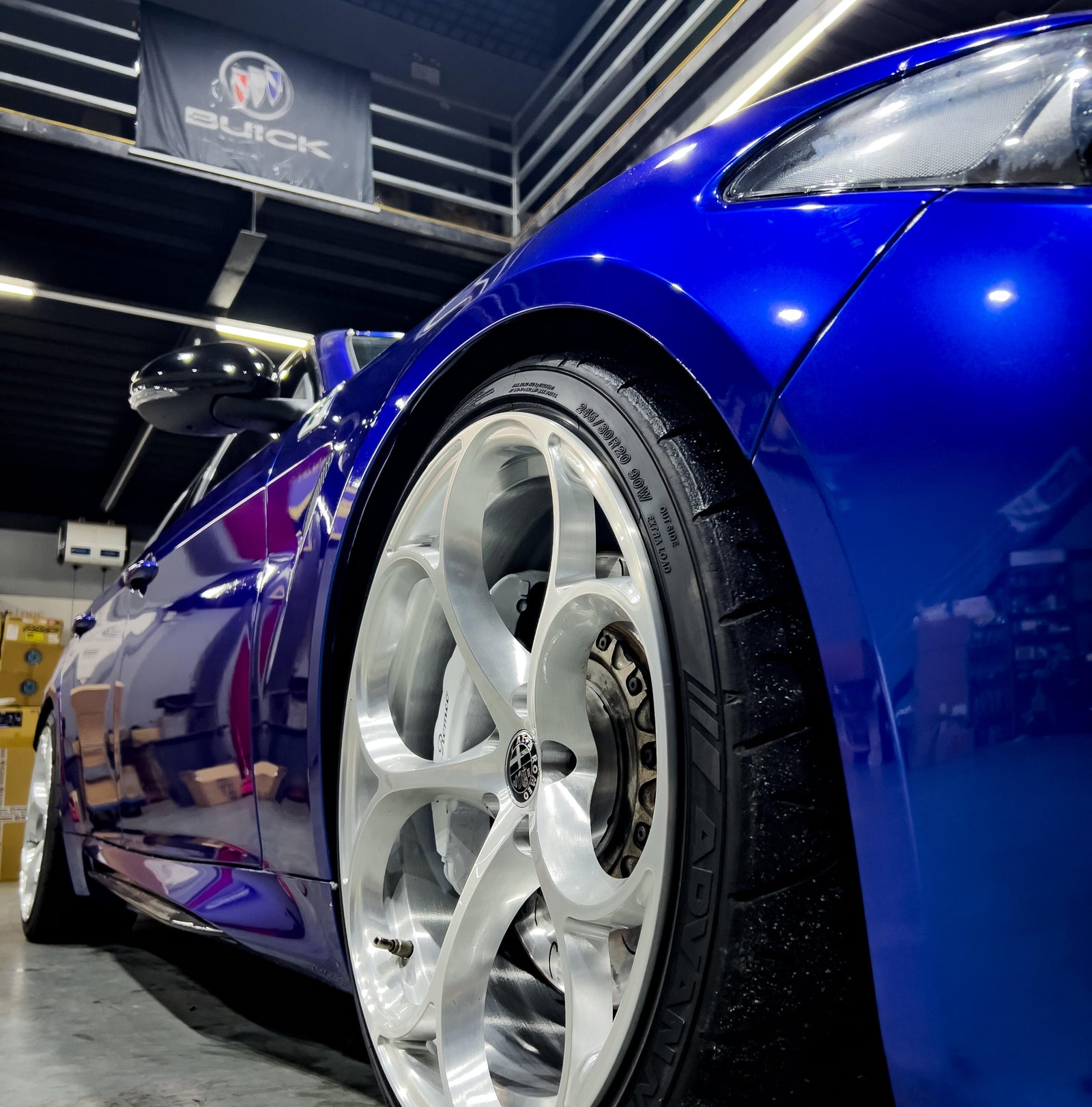 Mallcas™ TPU ColorPPF Gloss Metallic Ferrari Sapphire Blue