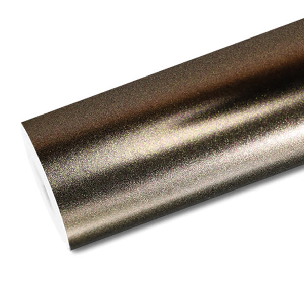 Mallcas™ Matte Pure Metal Brown Vinyl Wrap (PET Liner)