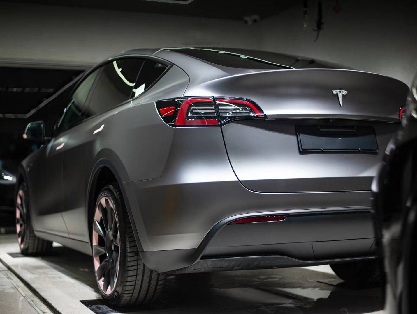 Mallcas™ Ultra Matte AMG Grey Vinyl Wrap